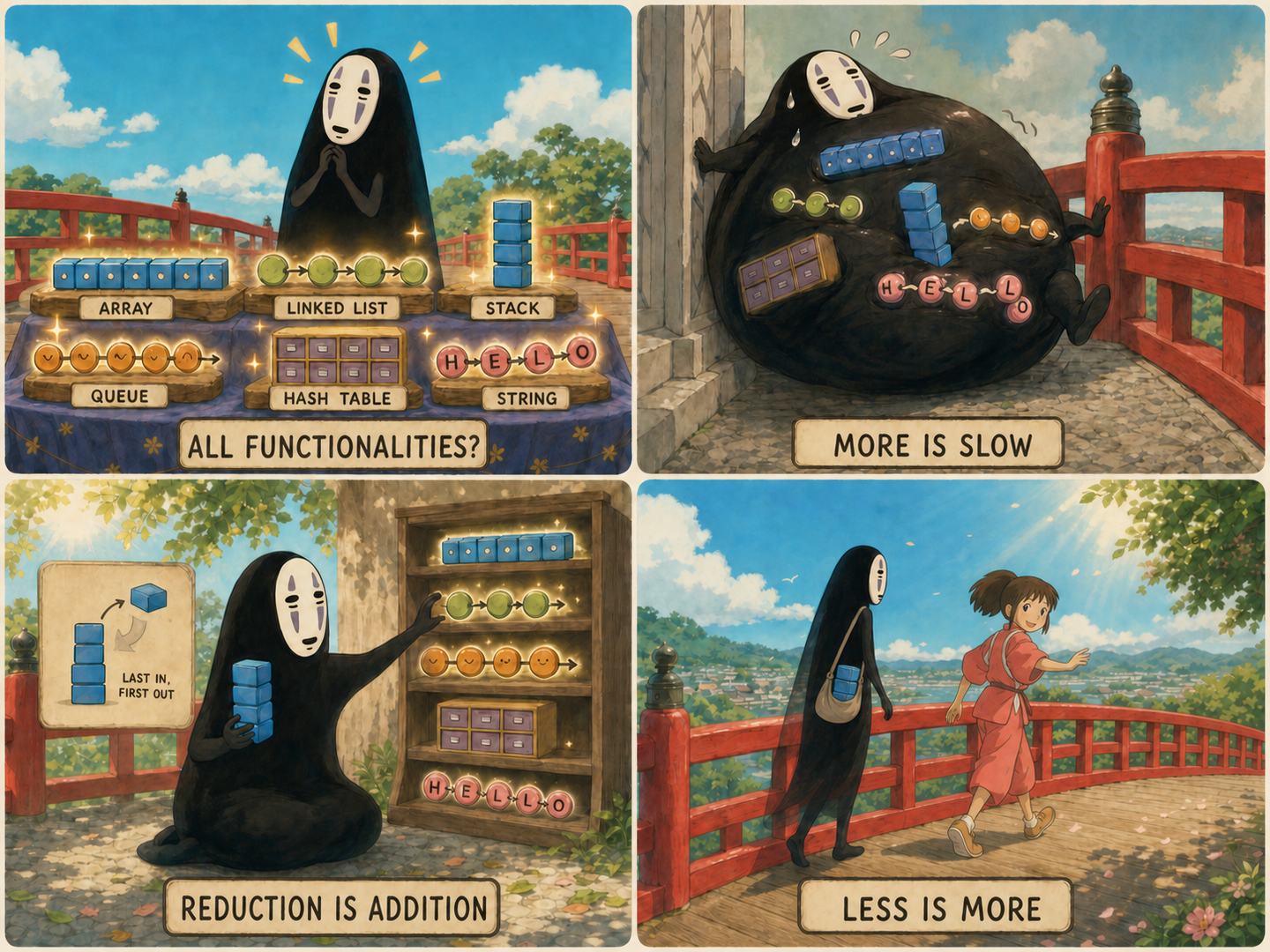 Original No-Face data structure comic